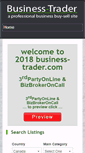 Mobile Screenshot of business-trader.com